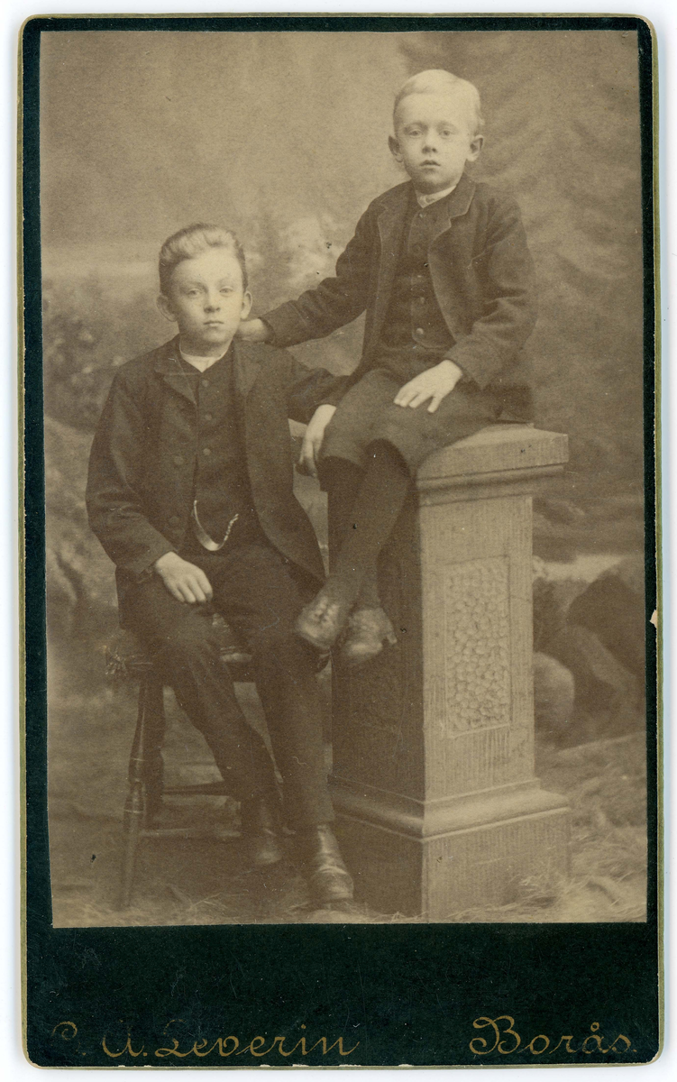 Porträtt på Axel & Tor Larsson.