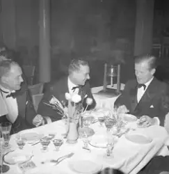 Sjösättningsmiddag för fartyg 120 M/T Bittencourt Sampaio.