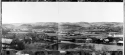 Sammensatt panoramabilde Berg prestegård
