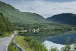 Vassdalen i Narvik kommune - Tur til minnestedet etter rasul