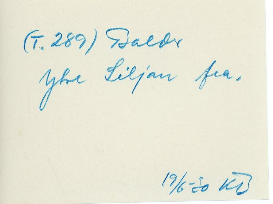 Oksen Balder i 1930.  Eigar Ytre Siljan fra.