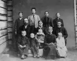Familien i Kvernroen 1892