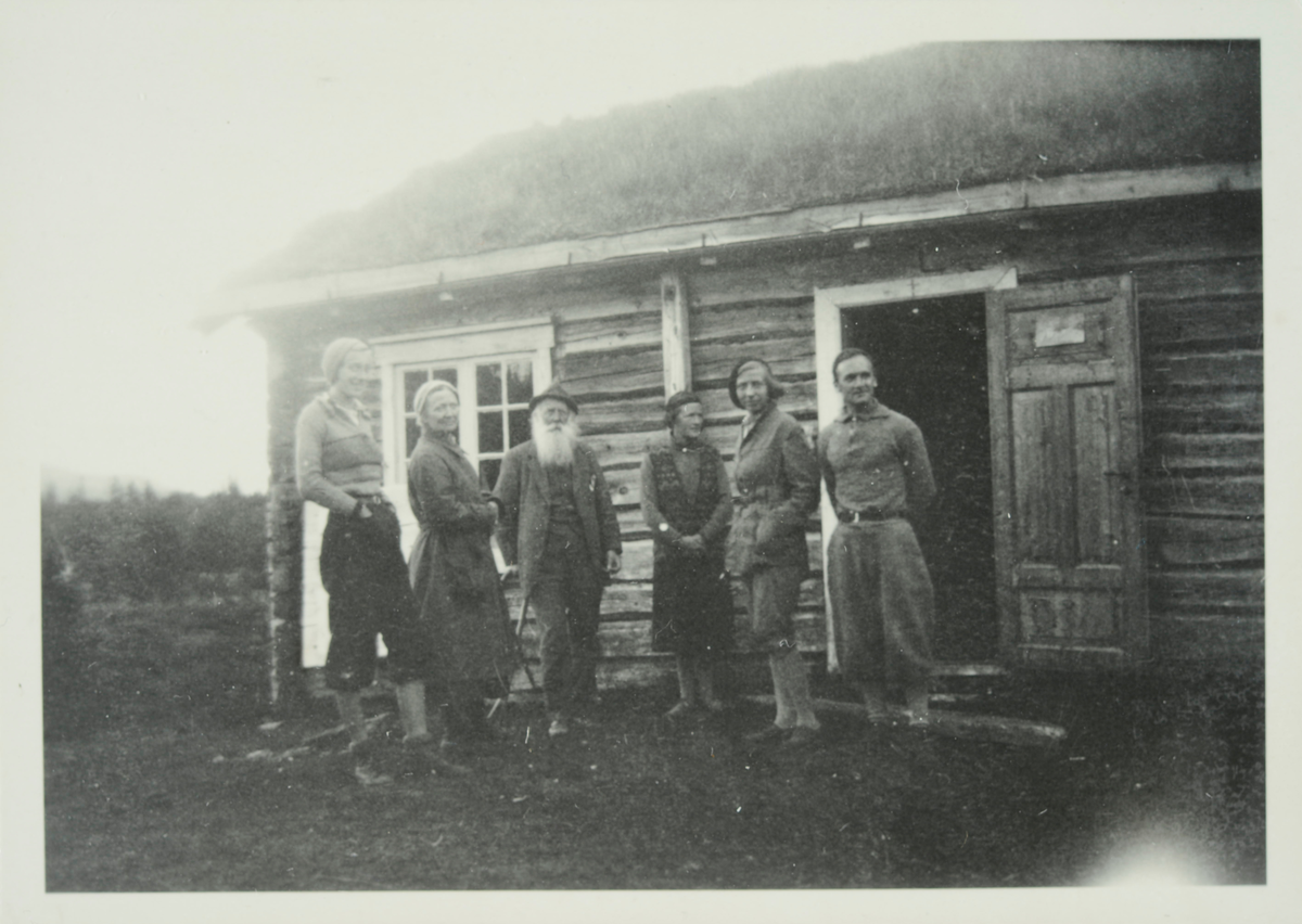 Folk på Nordpolsetra, Savalen 1933