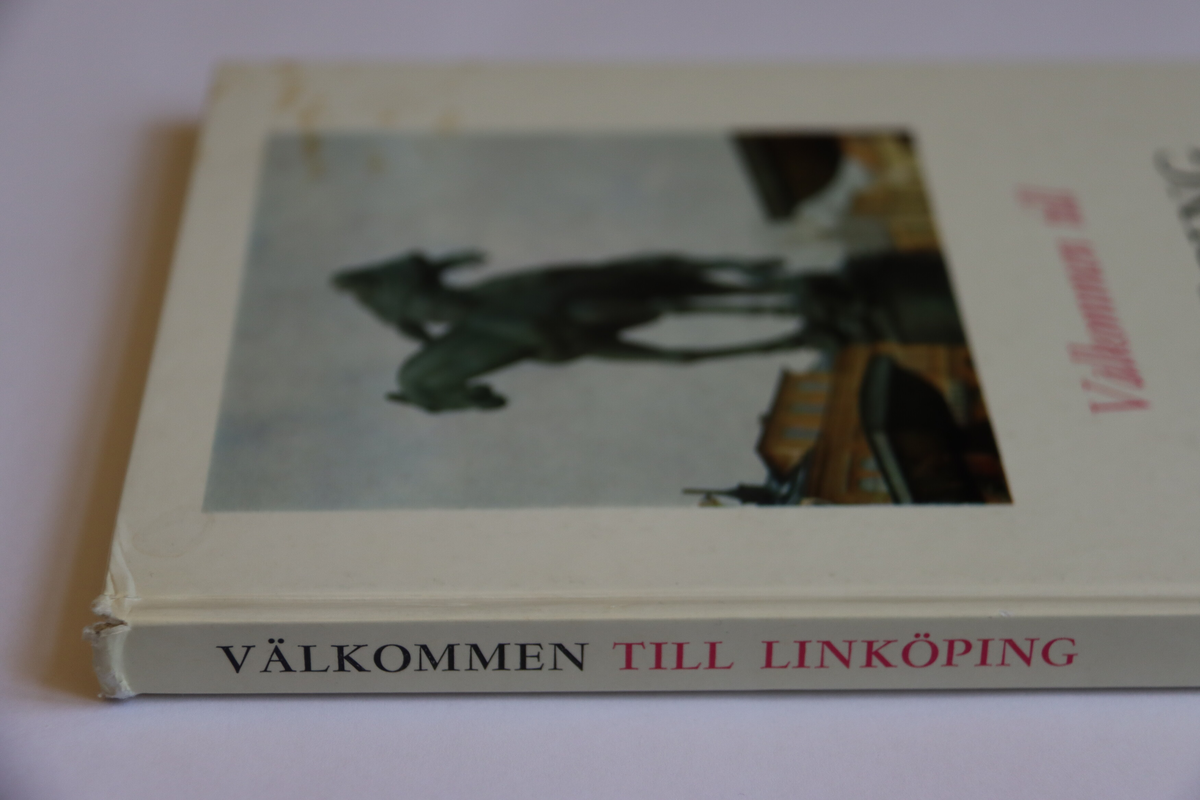 Bok "Välkommen till Linköping" tryckt år 1969.
På omslaget en bild av Folke Filbyter, skulptur av Carl Milles på Stora Torget i Linköping. På titelsidan under rubriken "En bok till den nyblivne linköpingsbon".
Boken innehåller artiklar om Linköping samt annonser. Boken har 135 sidor.

När Ingrid Tagesson flyttade till Linköping för att börja arbeta som sjukgymnast på sjukhuset 1969 fick hon denna bok. Den delades ut till nyinflyttade tillsammans med ett checkhäfte. 
Ingrid flyttade in i en personalbostad på Lasarettsgatan, där hon hyrde ett möblerat boende med delat kök och badrum.