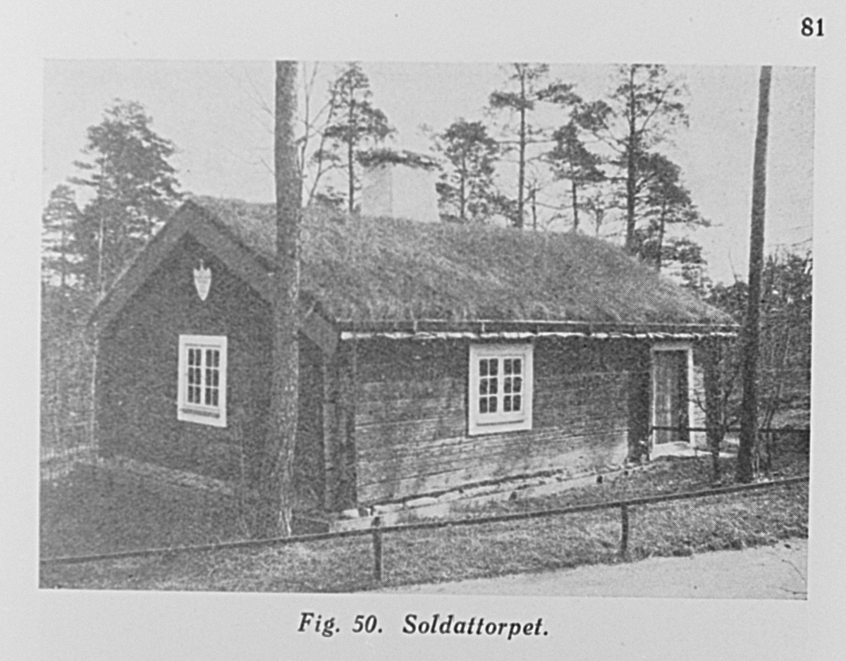 Soldattorpet på Skansen i Stockholm.