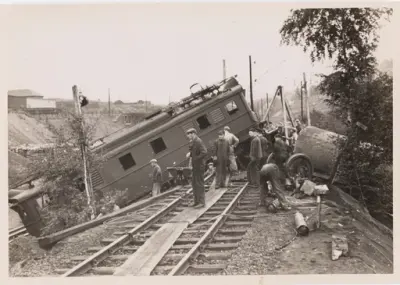 Sabotasje mot jernbanen i 1943
