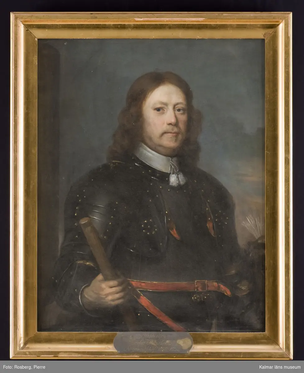 Porträtt av riksdrotsen greve Per Brahe (1602-1680), regementschef 1628-1630.