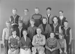 Elever ved Åsheim skole. Klasse 6A