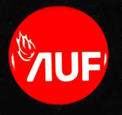 AUF Buttons til valgkampen 2013. "AUF"