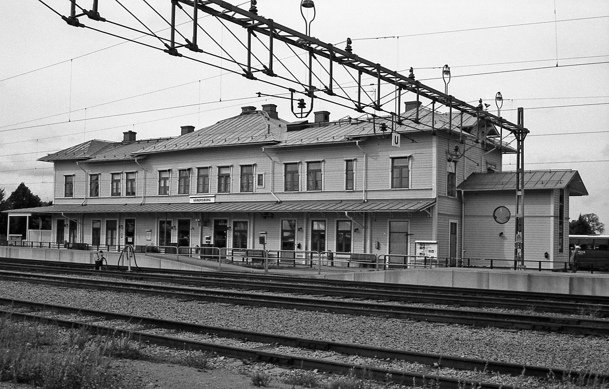 Vänersborgs järnvägsstation - Vänersborgs museum / DigitaltMuseum