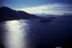 Balsfjord Stamfiskbasseng, Malangen 1974 : Flyfoto, kystland