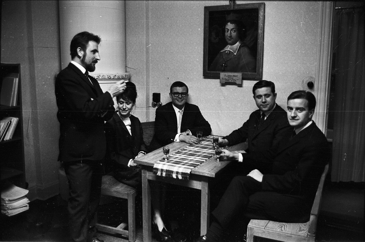 Pantomimstudenter från Bonn hälsar på, Uppsala 1965
