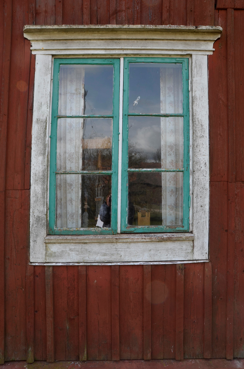 Fönster, Lars-Larsgården, Tierp Munga 5:9, Munga, Tierps socken, Uppland 2021