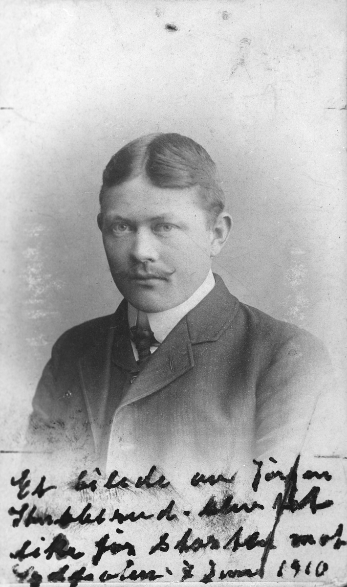 Jørgen Stubberud fotografert like før starten mot Syd-Polen.
