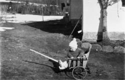 Alf Ragnar Meisingset med ny sportsvogn.