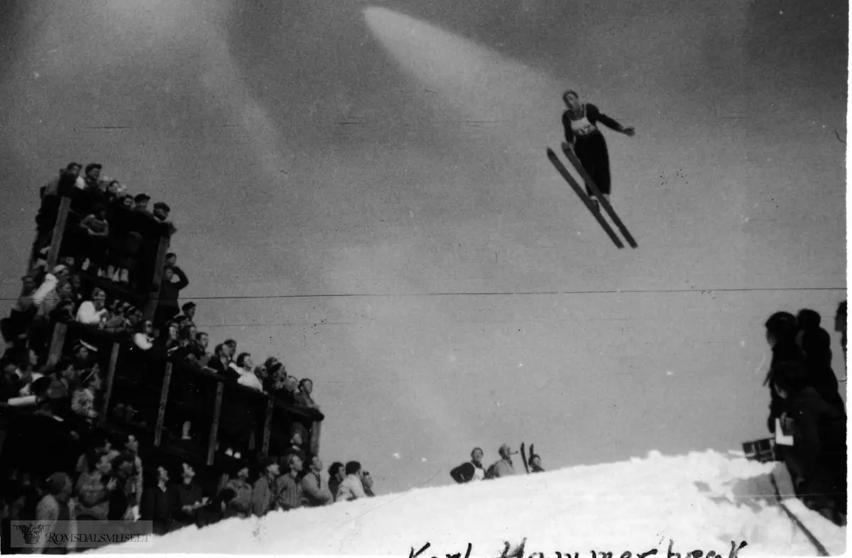 Skihopper Karl Hammerback.
