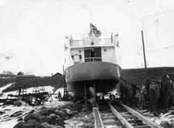 Fra bygginga av B/F Eikesdal.