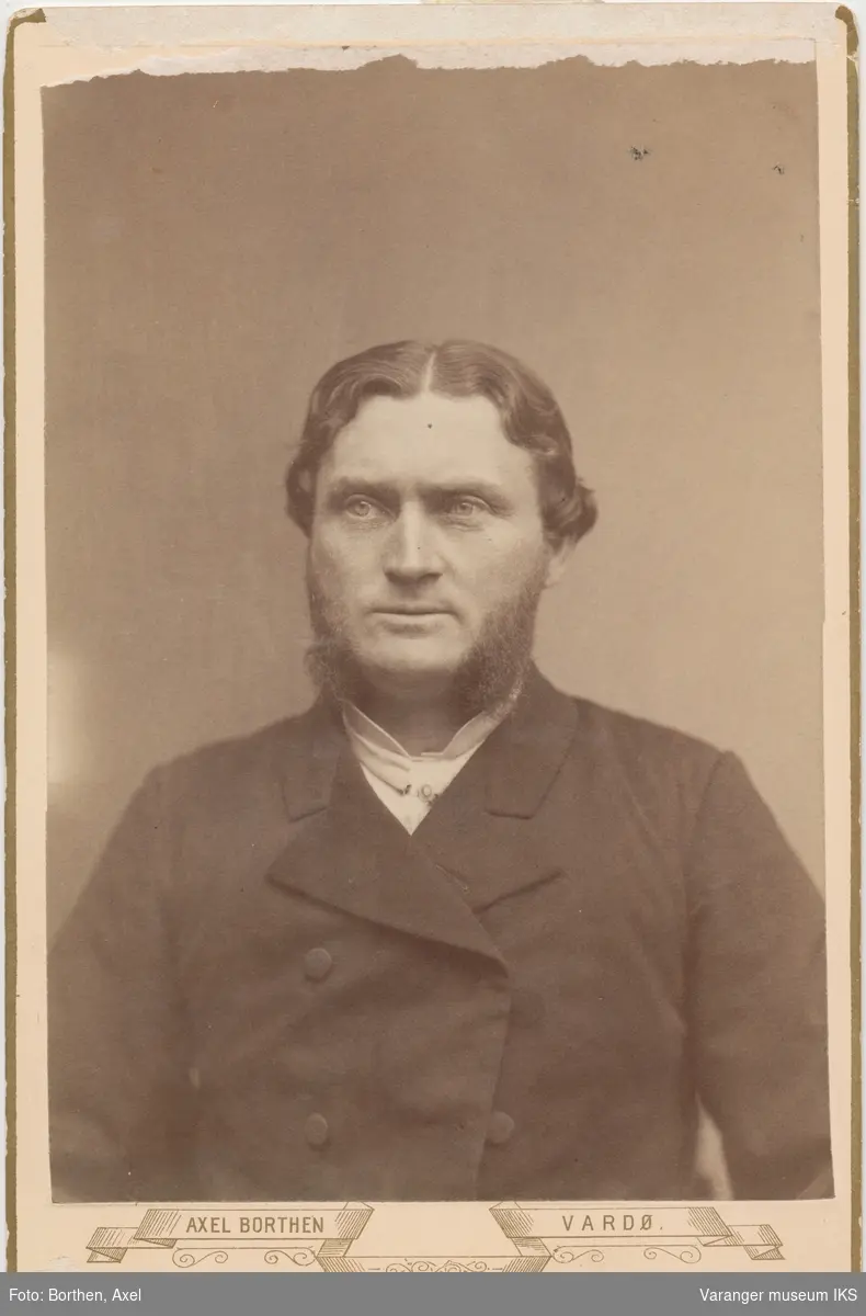 Portrett, Oscar Hansen, ca. 1890