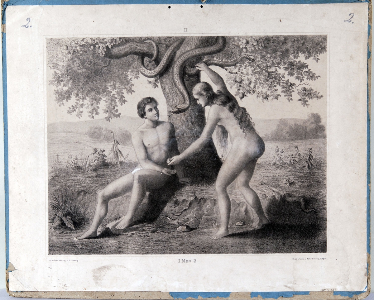 Adam og Eva i Edens hage
