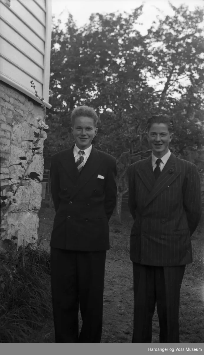 Portrett, Ivar A. Måge og Ivar S. Vindal