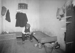 Fra husvillherberget / -arresten ved Gråmølna, Lademoen Poli