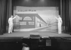 "Svømmekabaret" i Hjorten