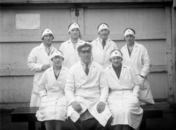 Bøndernes Salgslag - butikkbetjening i Munkegata