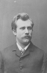 Mannsportrett. Jernbanens Sangkor