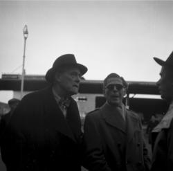 Den svenske skuespilleren og regissøren Victor Sjöström på j