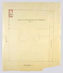 Bolighus for enkefru Sandvig [Plantegning]
