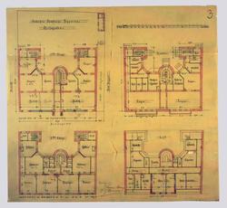 Bolighus for enkefru Sandvig [Plantegning]