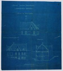 Herr farver Jacobsen's paatänkte farveri. [Arbeidstegning]