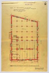 Carl E Rønneberg & sønner, forretningslokale [Arbeidstegning