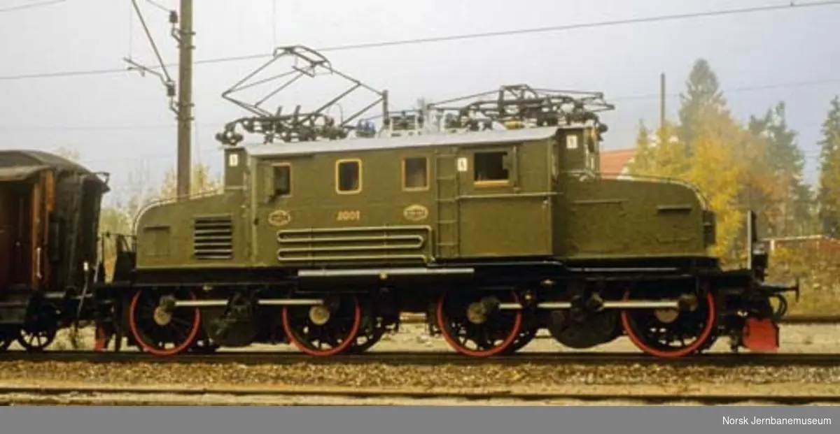 Lokomotiv : elektrisk lokomotiv type El 1 nr. 2001