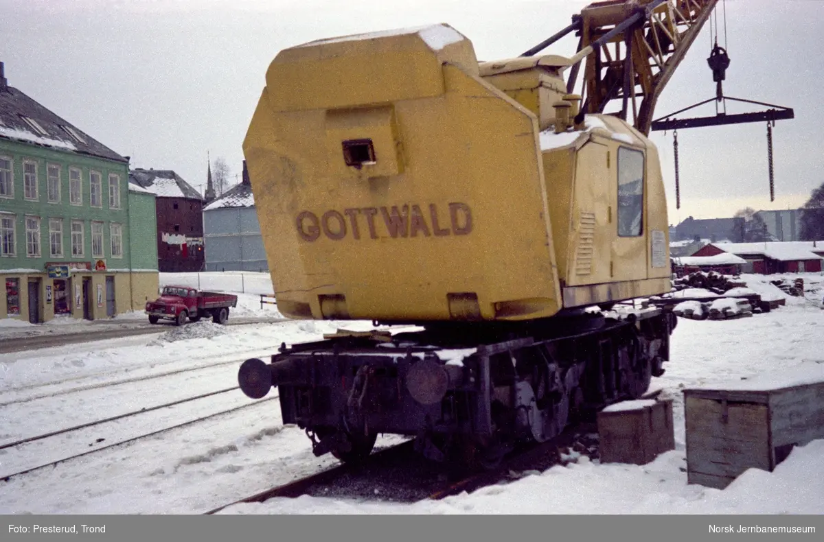 Kranvogn bygget av Gottwald litra Rk nr. 1301