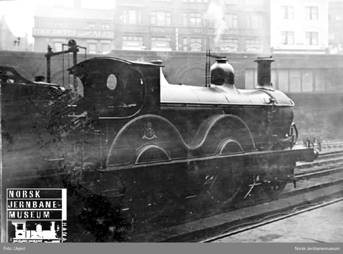 Midland Railway damplokomotiv ukjent nr.