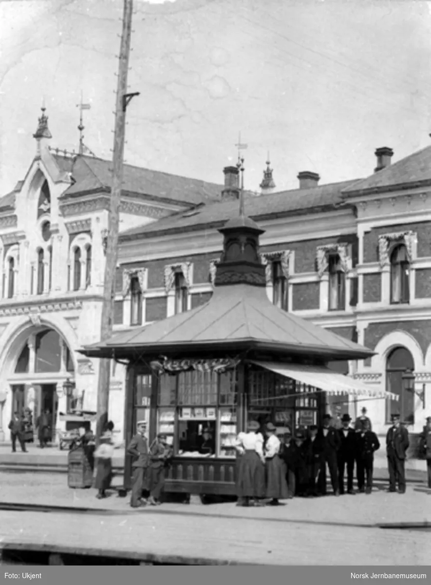 Stasjonskiosken på Hamar stasjon