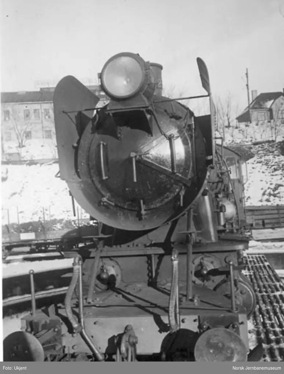 Røykskjermer på damplokomotiv type 30a nr. 25?