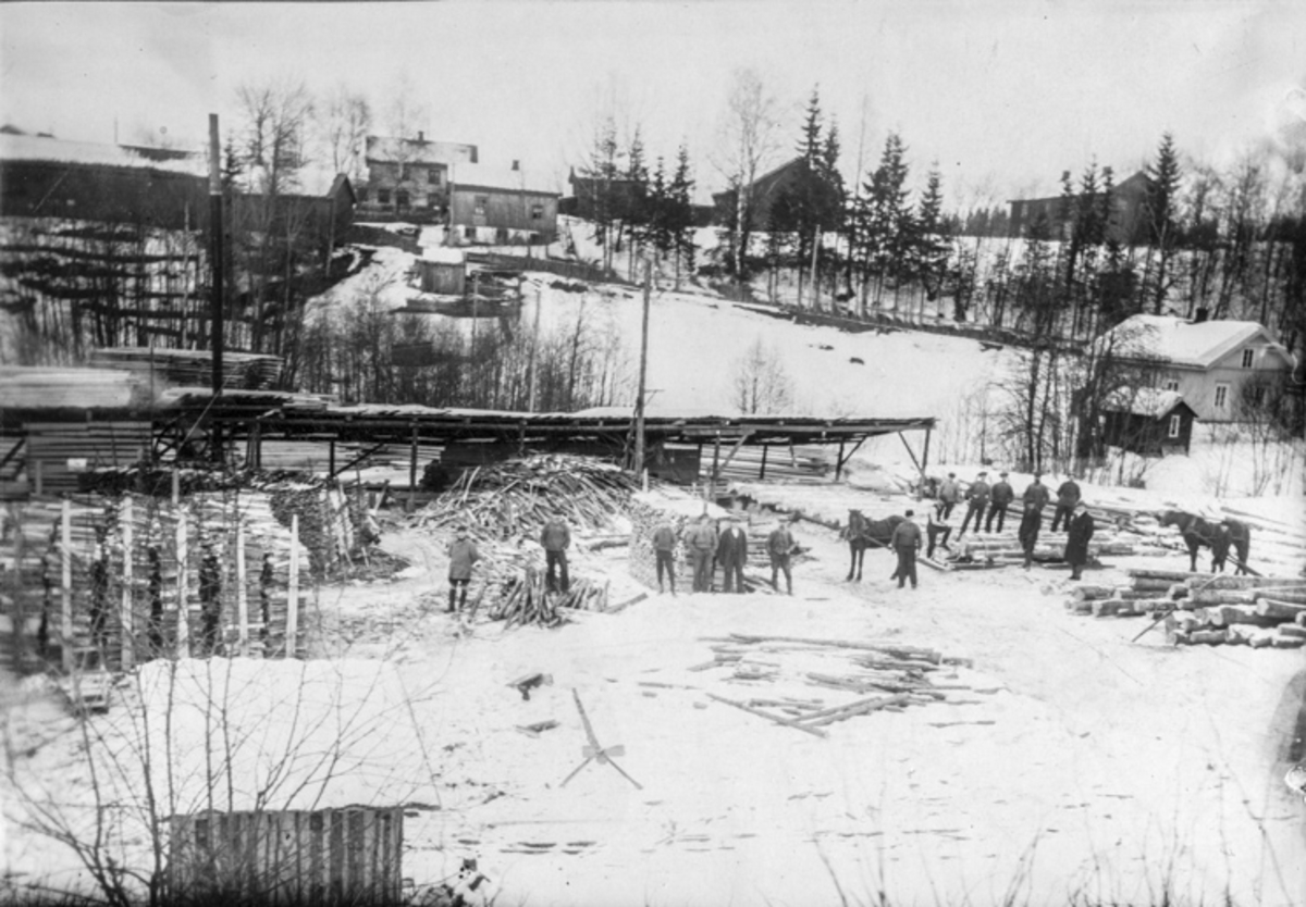 Dal Sag, vinteren 1917.