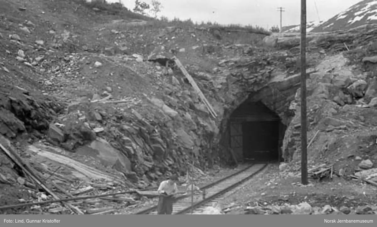 Nordlandsbaneanlegget : nordre forskjæring til Storvoll tunnel
