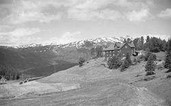 Bilder fra Auro med Lønahøgdi i bakgrunnen. Voss i Hordaland