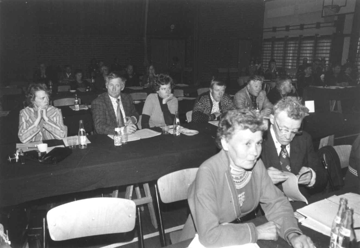 Deltagere på Norske Reindriftssamers årsmøte på Røros 1976.