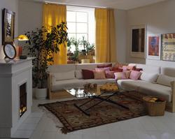 Byggeklossemøbler, sofaen "Dalarø" fra Ikea. Illustrasjonsbi