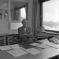 Interiør, kontor, Norges Kjøtt- og Fleskesentral, Oslo, augu