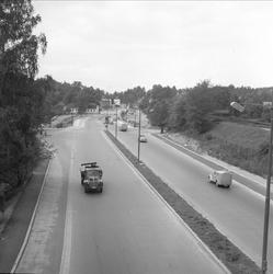 Drammensveien, antatt Akershus, 21.08.1958.