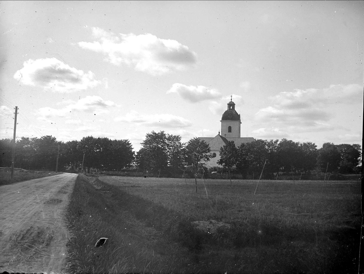 Alunda kyrka, Alunda socken, Uppland augusti 1921