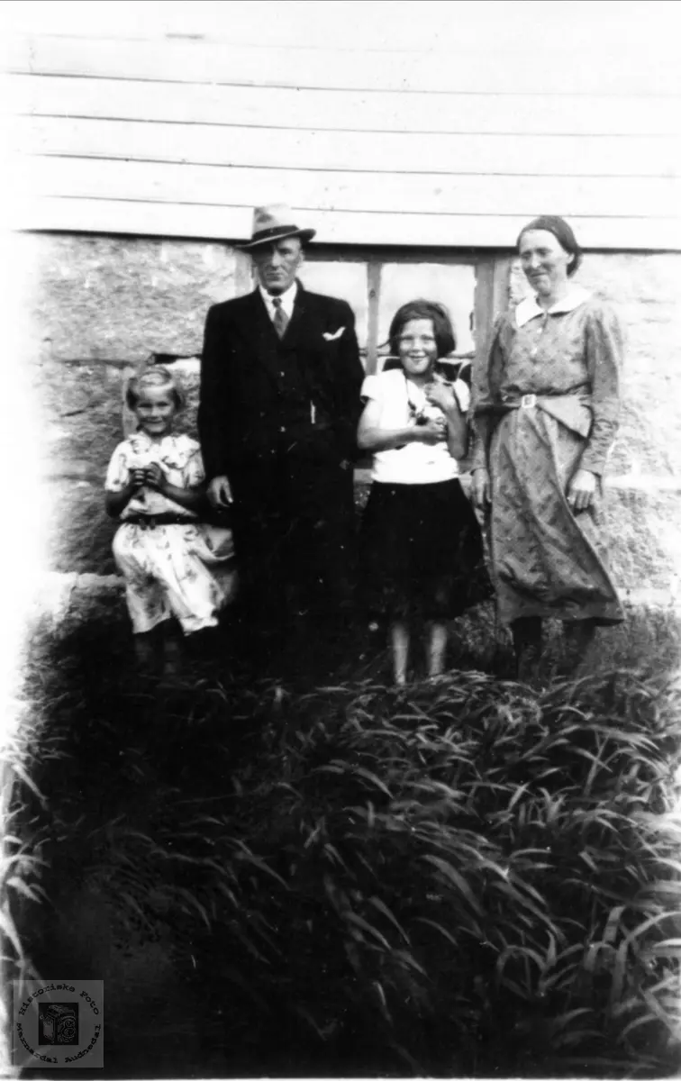 Familie Jerstad, Grimestad, Vigemyr, Øyslebø.