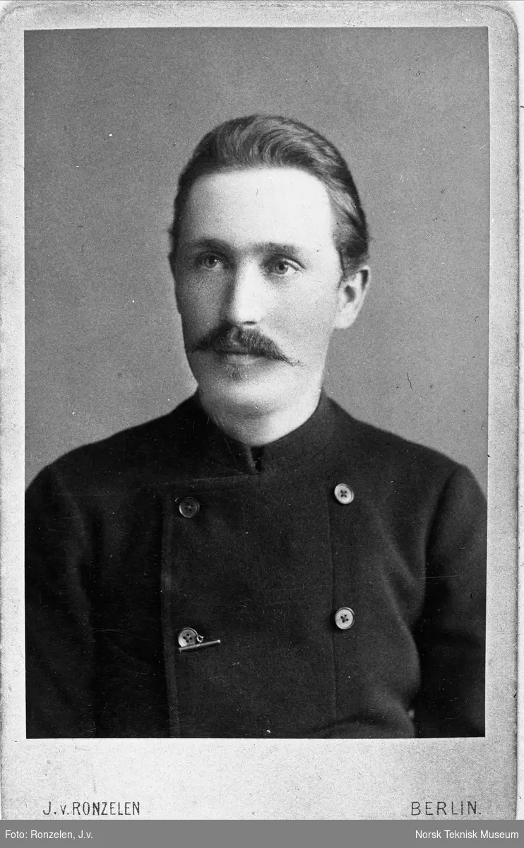 Ægidius Elling fra studietiden i Berlin, 1885-1888