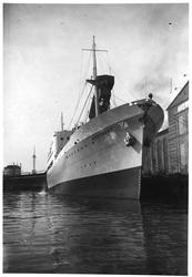 Eksteriør, passasjer- og lastebåten M/S Bretagne, B/N 470 (s