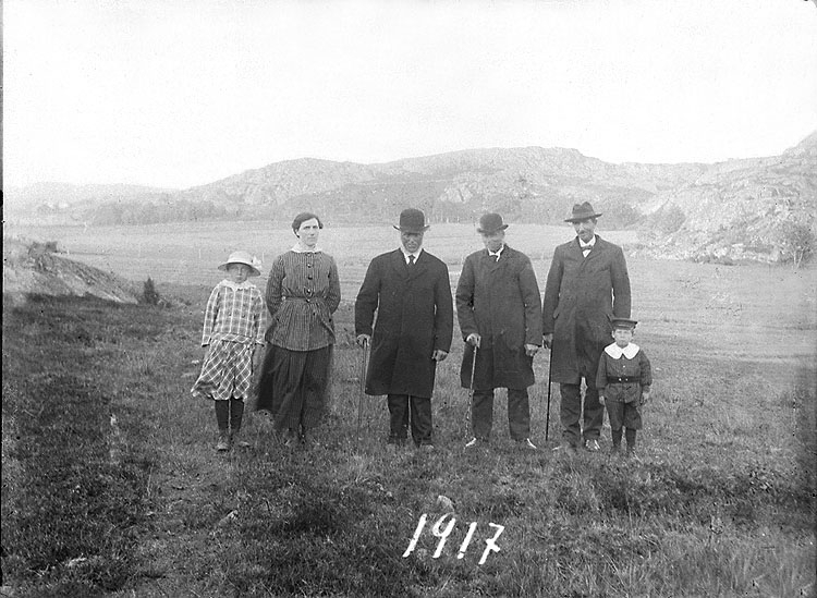 Uppställda för fotografering 1917